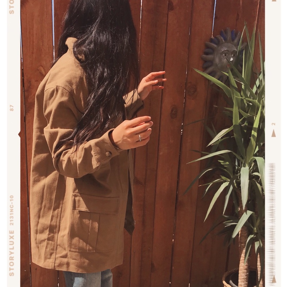 Green Army jacket